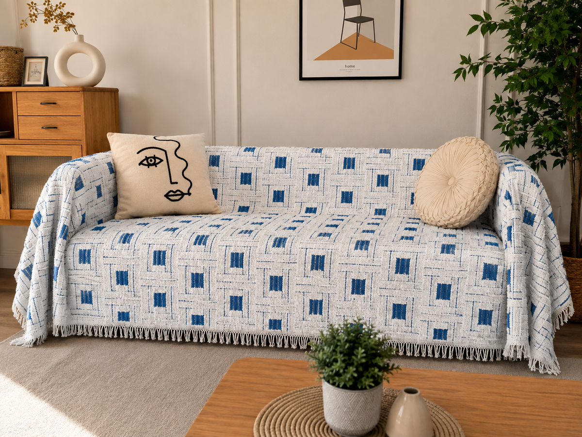 Ριχτάρι Καναπέ Premium Chenille – Πυκνή Ύφανση | 180×240 & 180×280