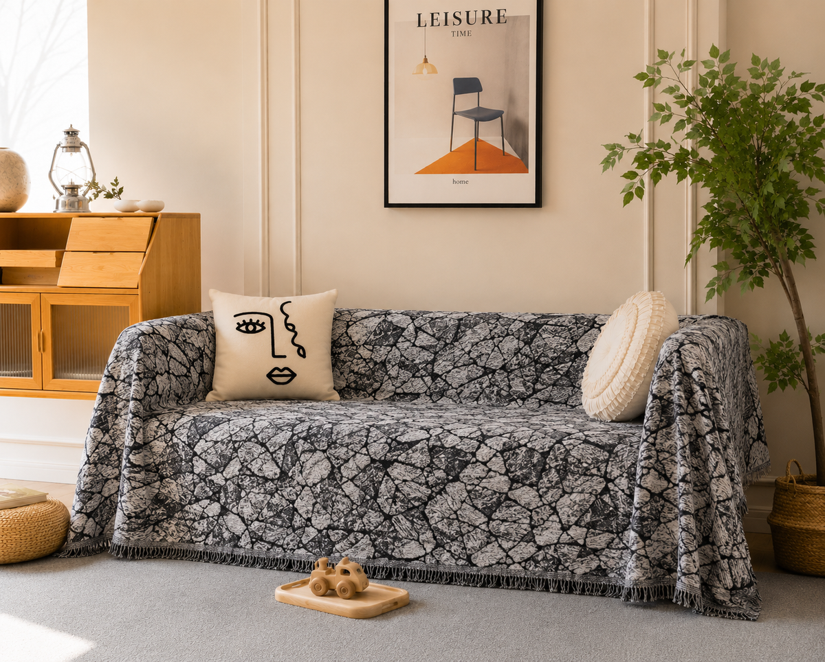 Βαμβακερό Ριχτάρι Καναπέ 180×230 cm – 1+1 ΔΩΡΟ