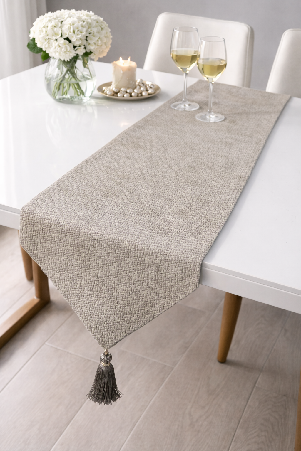 Βελουτέ Τραβέρσα 35x180cm – Πολυτελής Διακόσμηση Τραπεζιού με Ανάγλυφη Υφή
