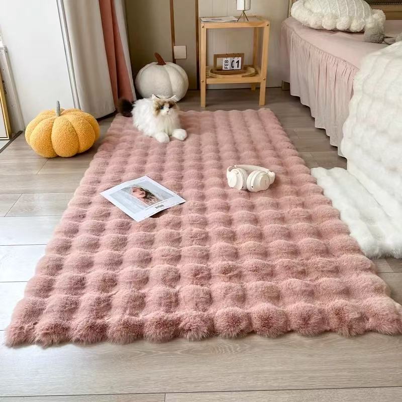 Διαδρομοι απο τεχνιτη γουνα κουνελιου 60×120