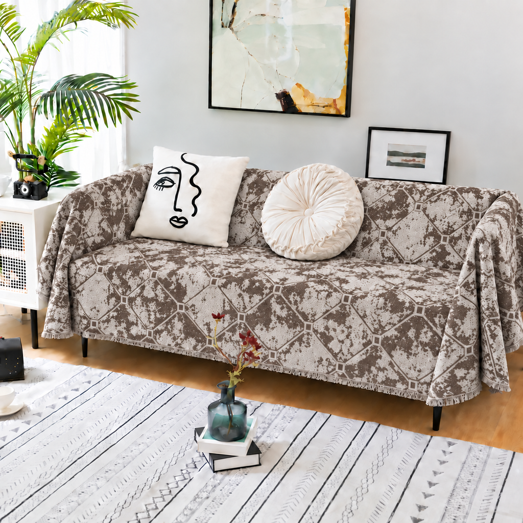 Βαμβακερό Ριχτάρι Καναπέ 180x300|All4myhome