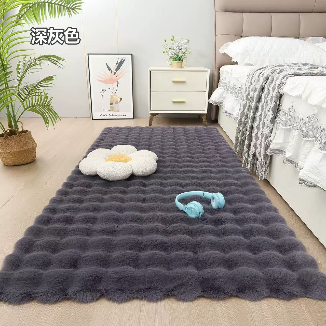 Διαδρομος απο τεχνιτη γουνα κουνελιου 60×150