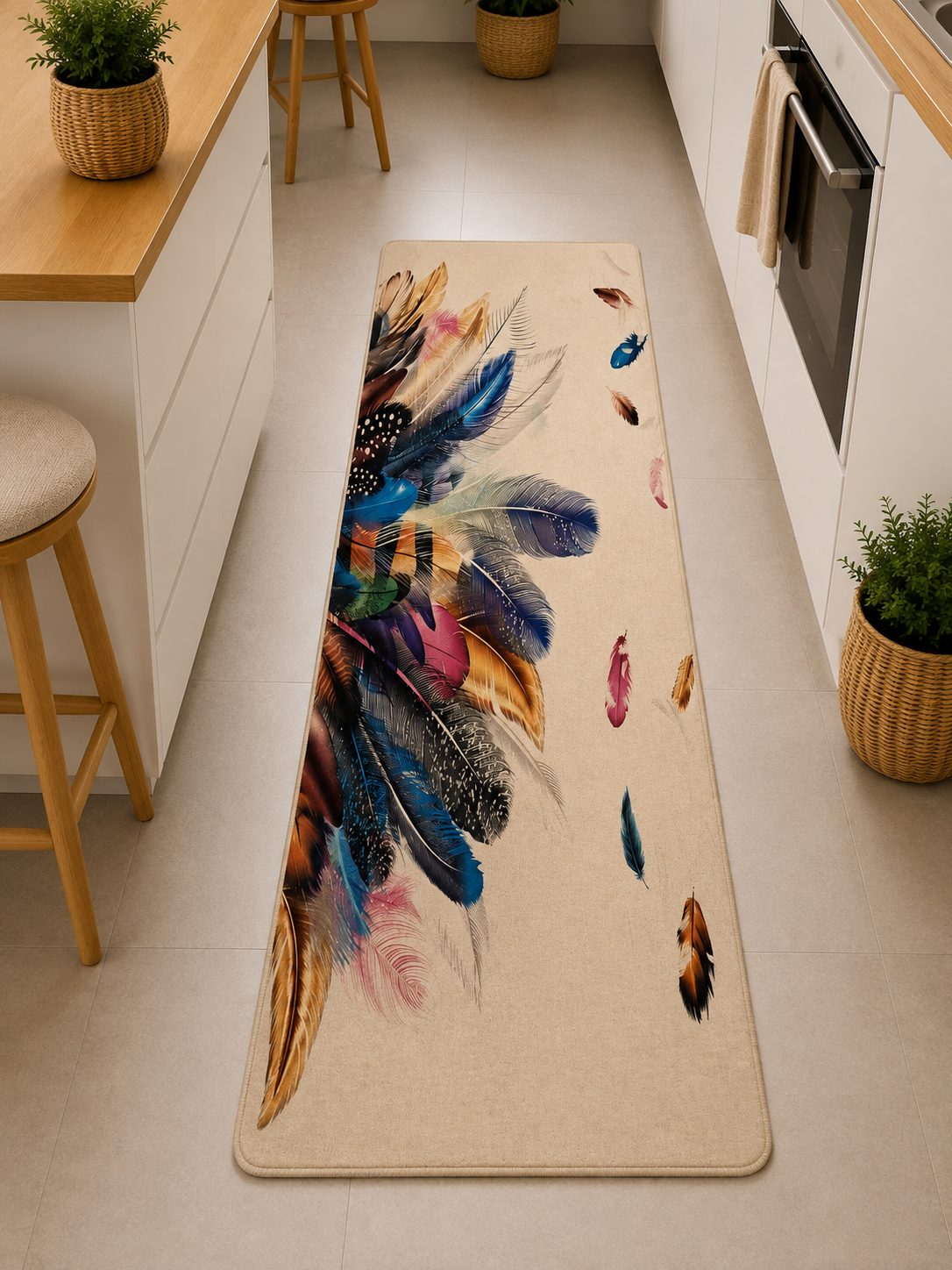 Premium Διάδρομος Κουζίνας 60×180cm – Αντιολισθητικός με Μοντέρνα Σχέδια