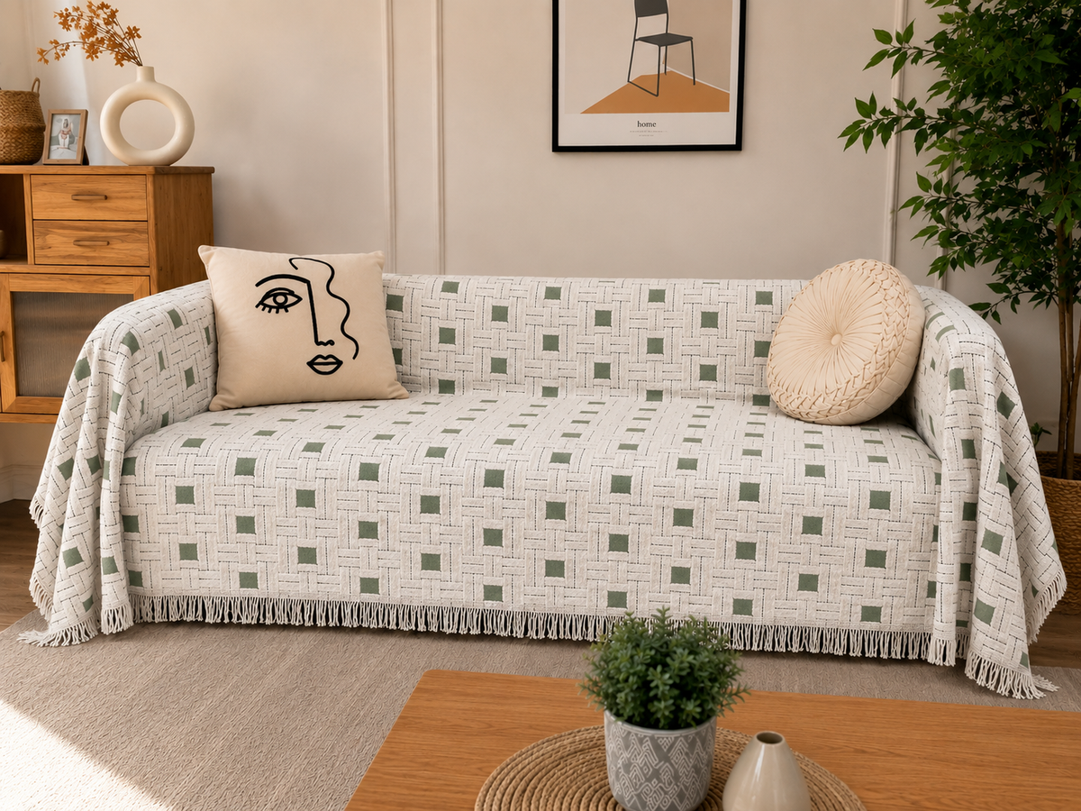 Ριχτάρι Καναπέ Premium Chenille – Πυκνή Ύφανση | 180×240 & 180×280