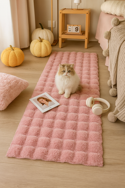 Διαδρομος απο τεχνιτη γουνα κουνελιου 60×150