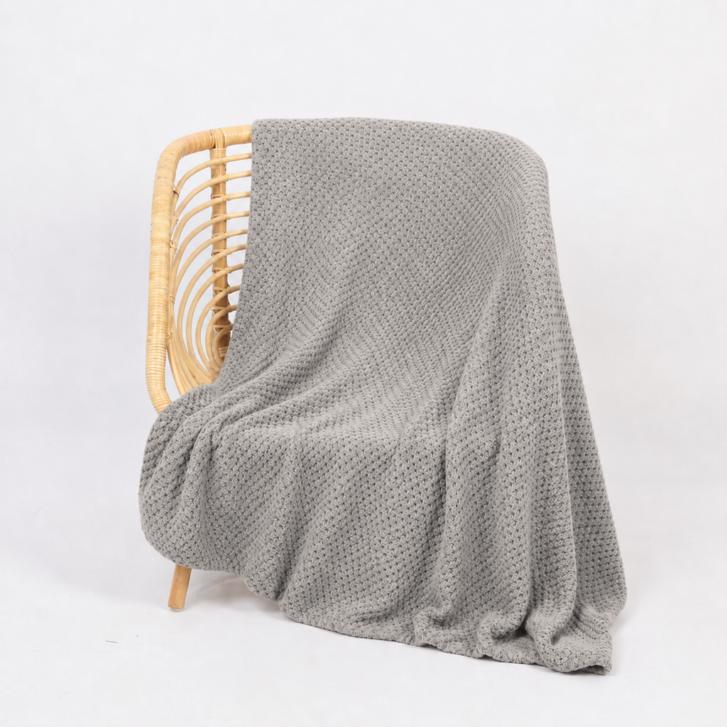 Κουβέρτα–Ριχτάρι Super Soft με Ανάγλυφη Υφή | 160×220 & 220×240 cm