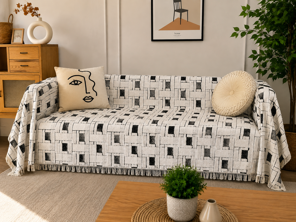 Ριχτάρι Καναπέ Premium Chenille – Πυκνή Ύφανση | 180×240 & 180×280