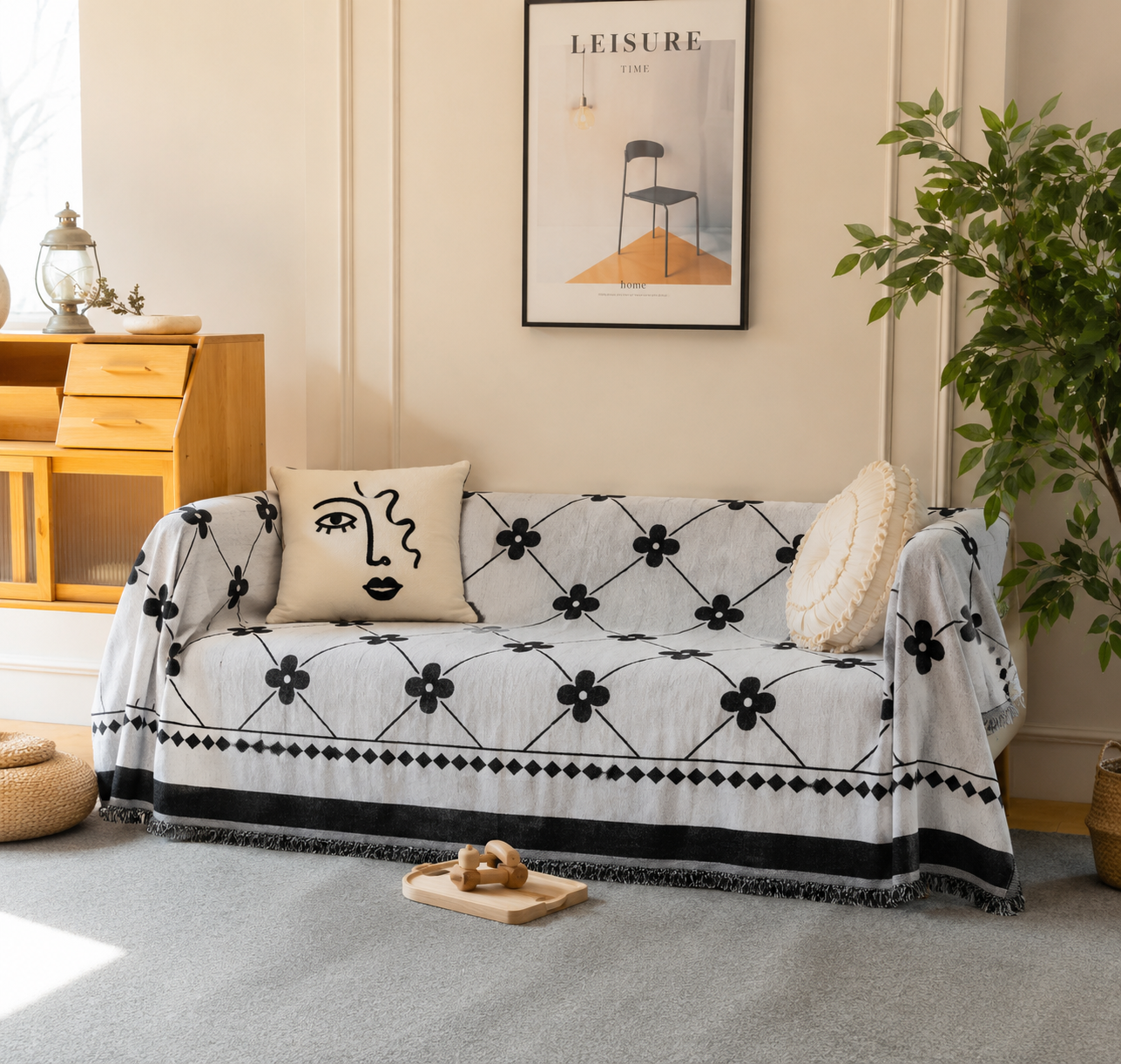 Ριχτάρι Καναπέ Premium Chenille – Πυκνή Ύφανση | 180×240 & 180×280