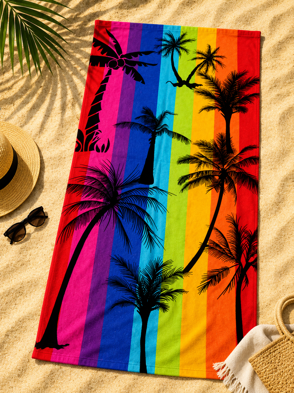 Πετσέτα Θαλάσσης Microfiber 70x140cm – Ελαφριά, Γρήγορο Στέγνωμα & Ιδανική για Παραλία