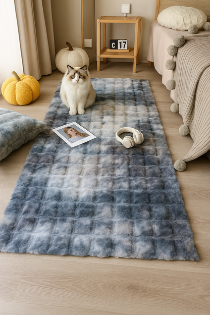 Διαδρομος απο τεχνιτη γουνα κουνελιου 60×150