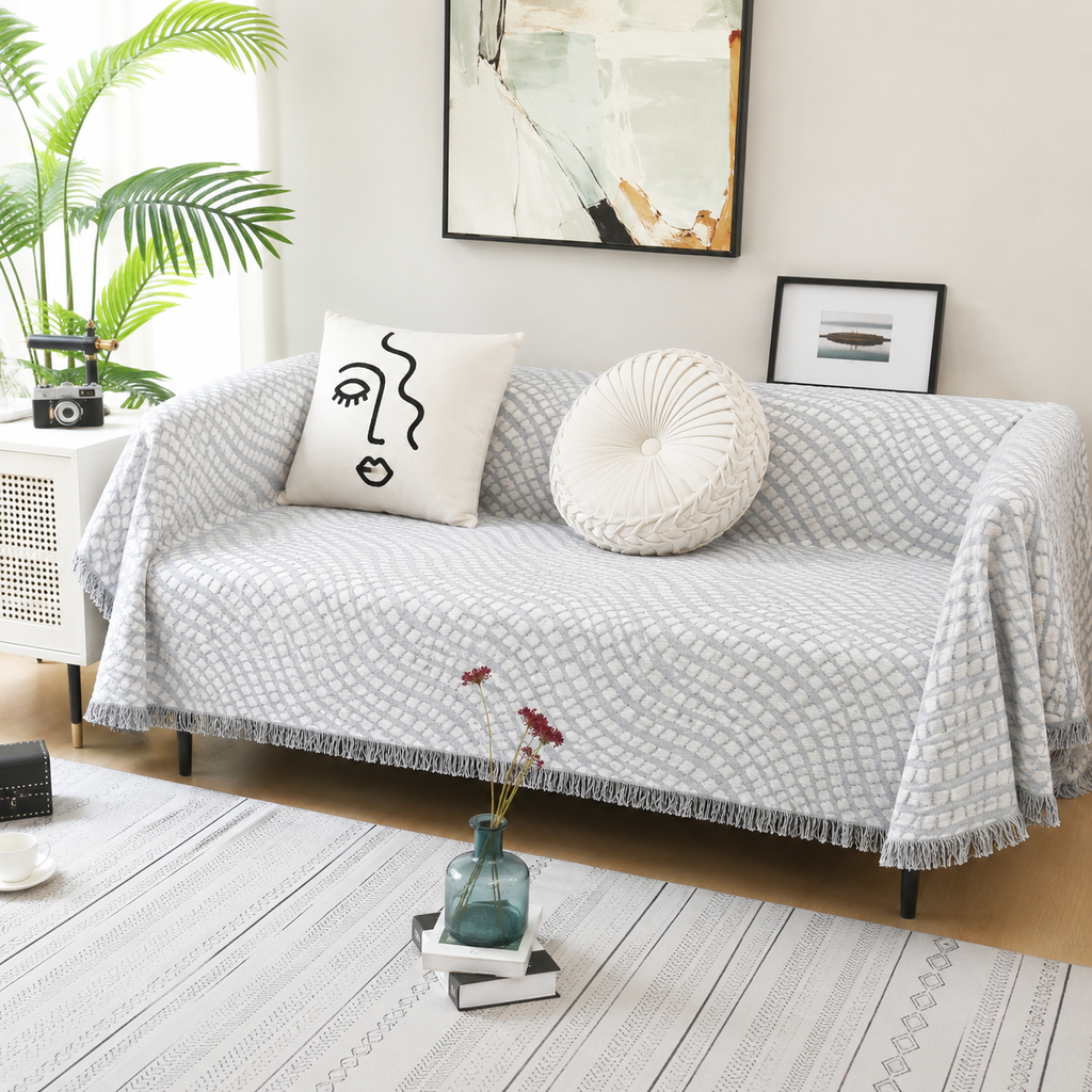 Βαμβακερό Ριχτάρι Καναπέ 180x300|All4myhome