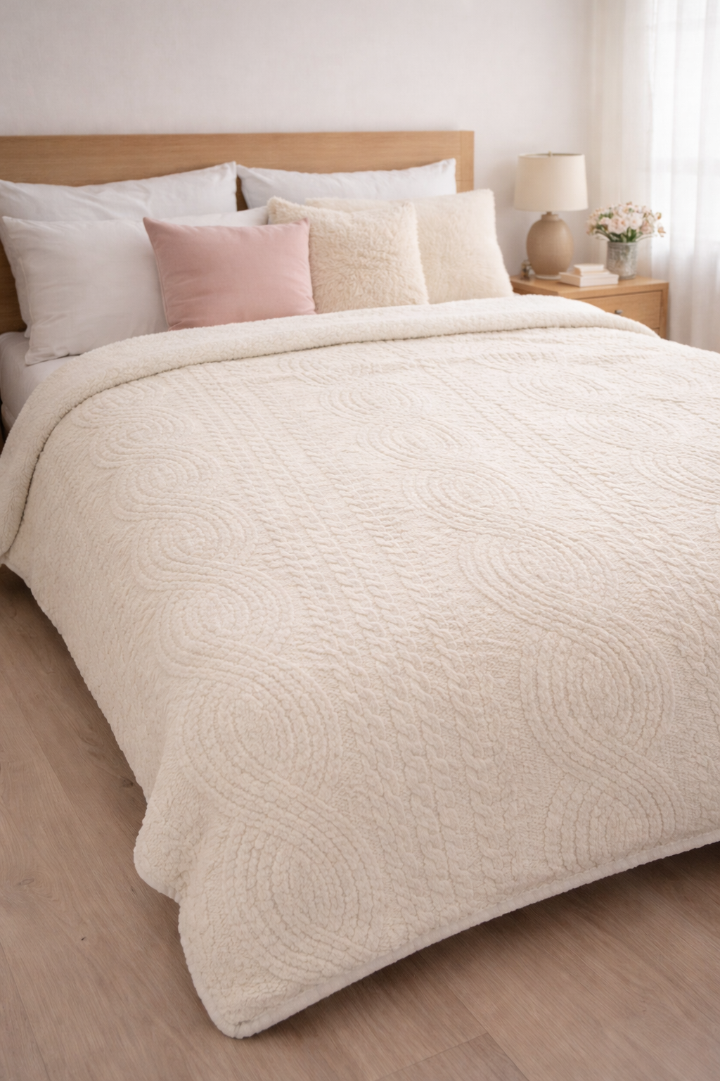 Κουβέρτα Υπέρδιπλη 200x230 με Γούνα – Extra Soft & Ζεστή
