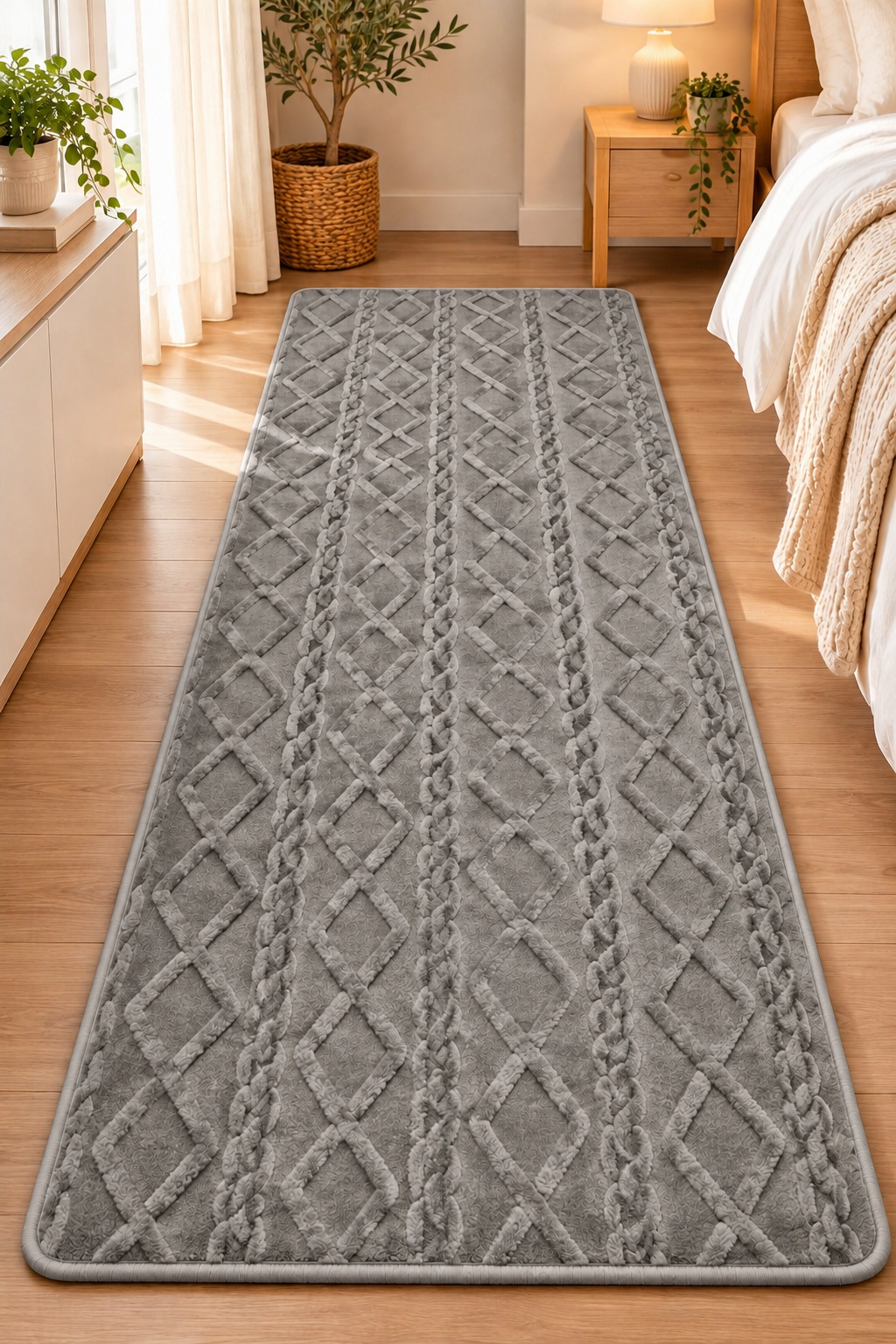 Διάδρομος Μοκέτας 60×140 cm – Ανάγλυφος & Αντιολισθητικός