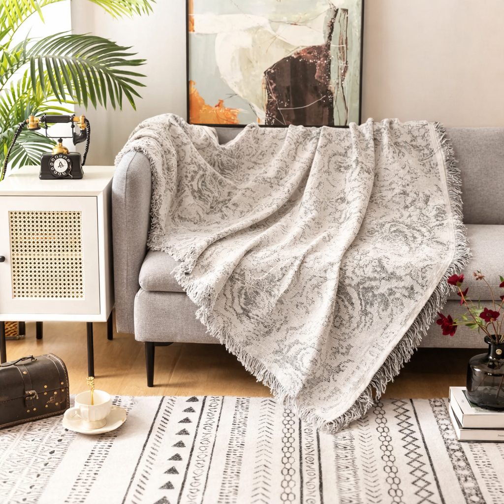 Ριχτάρια Σενίλ Καλοκαιρινά Διθέσια & Τριθέσια | Ανθεκτικά Ριχτάρια Καναπέ | All4myhome