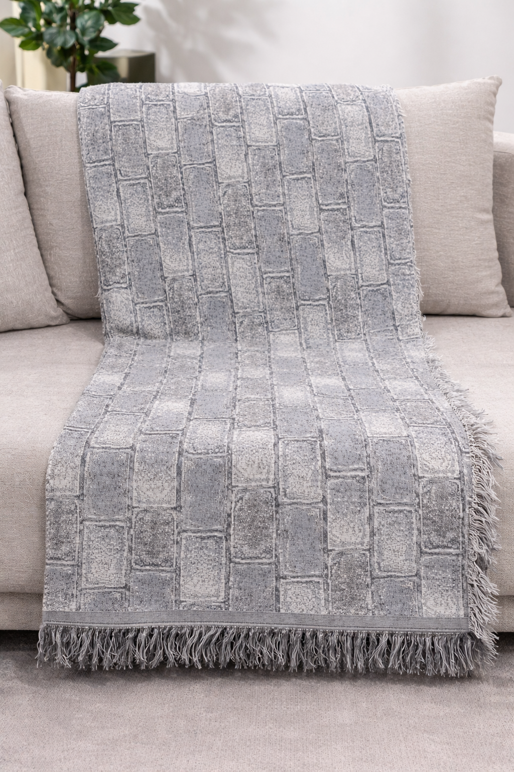 Βαμβακερό Ριχτάρι Καναπέ 180x280|All4myhome 1+1 ΔΩΡΟ