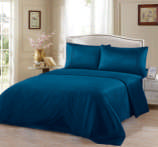 Σετ Μονόχρωμα Σεντόνια με Λάστιχο 160x240 & 220x240 – Αίσθηση Αιγυπτιακού Βαμβακιού | All4myhome