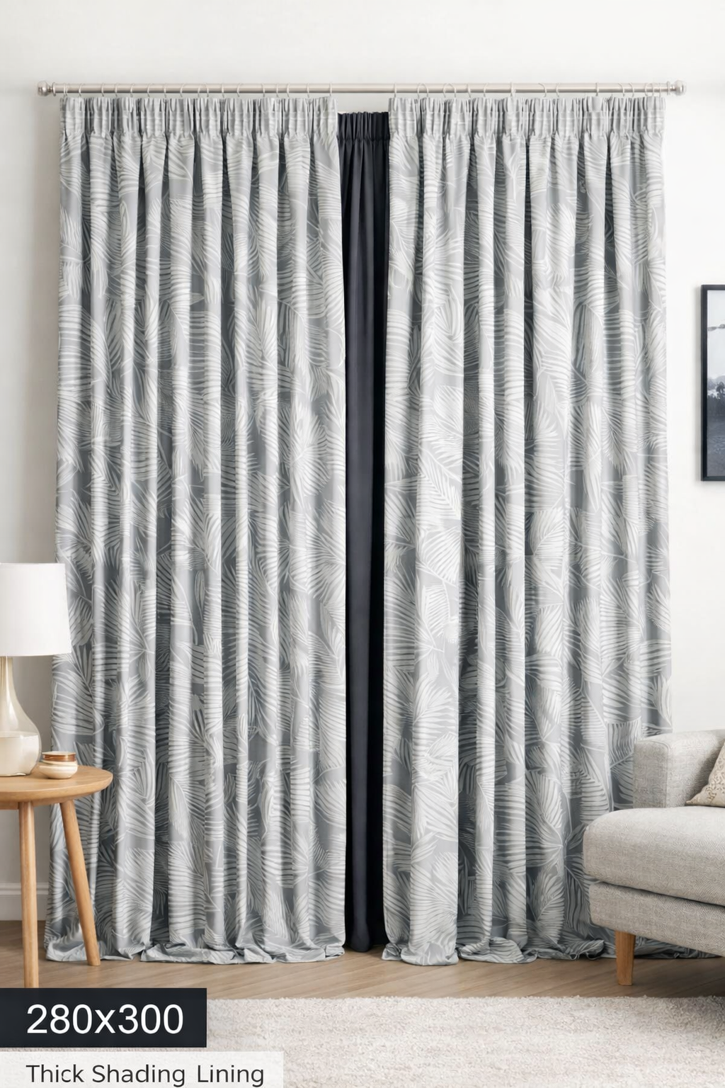 Κουρτίνα 200x280cm Χοντρής Σκίασης/All4myhome