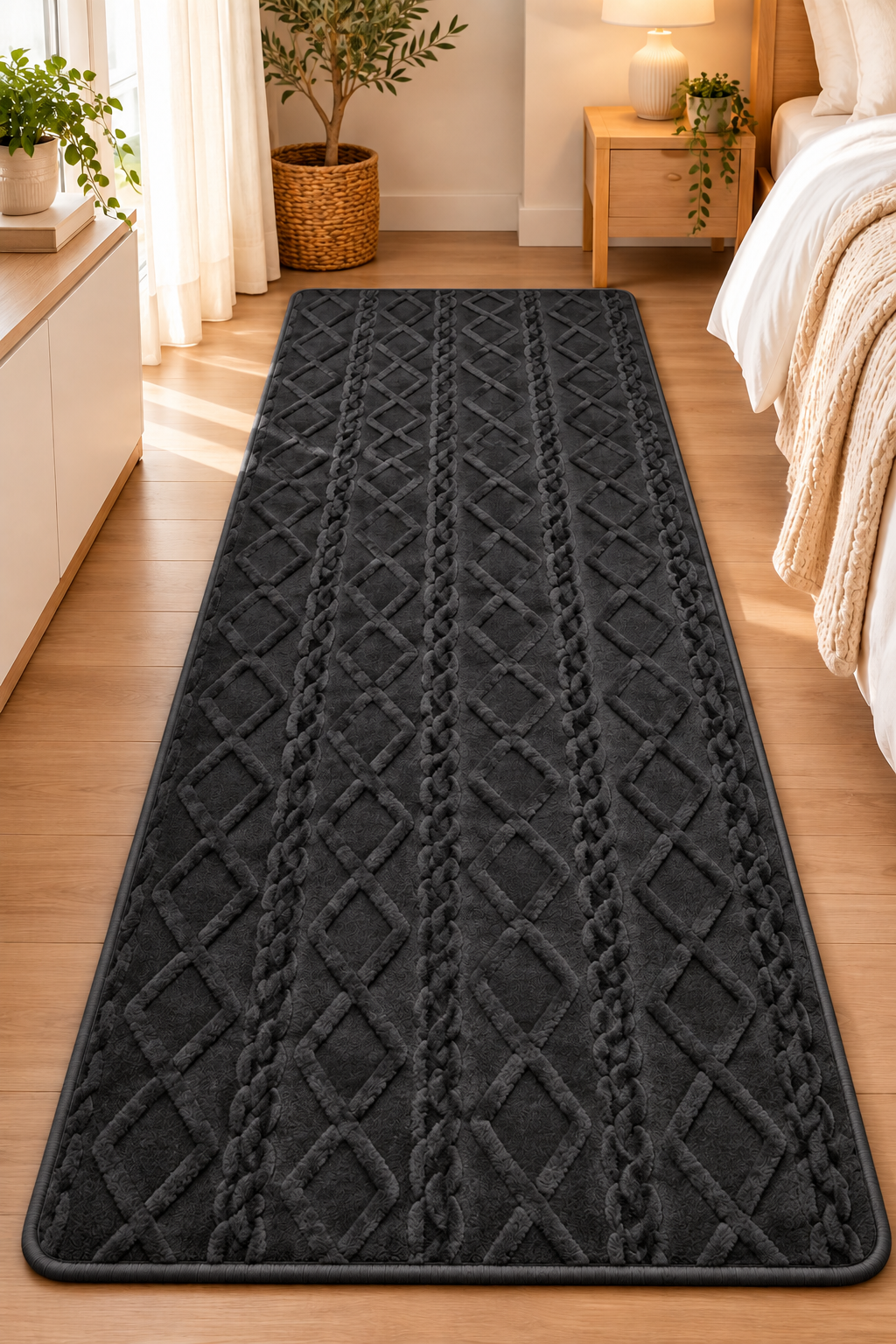 Διάδρομος Μοκέτας 60×140 cm – Ανάγλυφος & Αντιολισθητικός