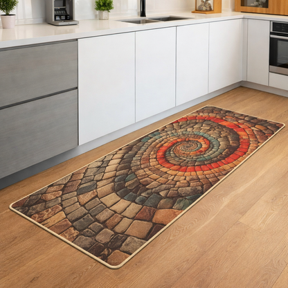 Λαστιχένιος Διάδρομος Κουζίνας 60x120 & 60x140 Αντιολισθητικός – Αδιάβροχος, Πλενόμενος, Μοντέρνα Σχέδια